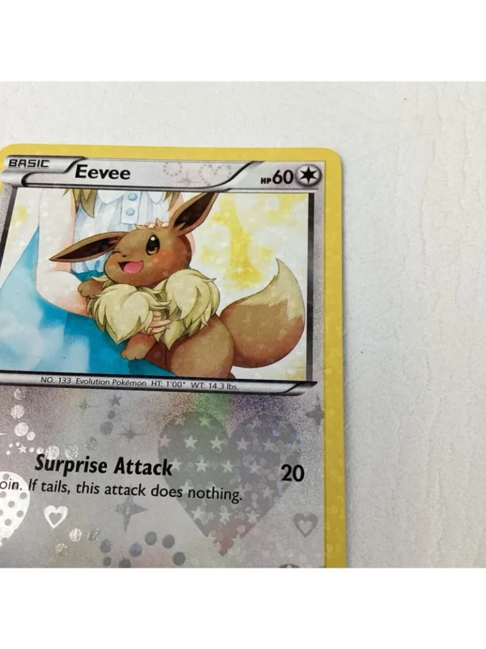 Eevee RC14/RC25 Legendary Treasures: Radiant Collection Pokemon TCG Holo NM Cond